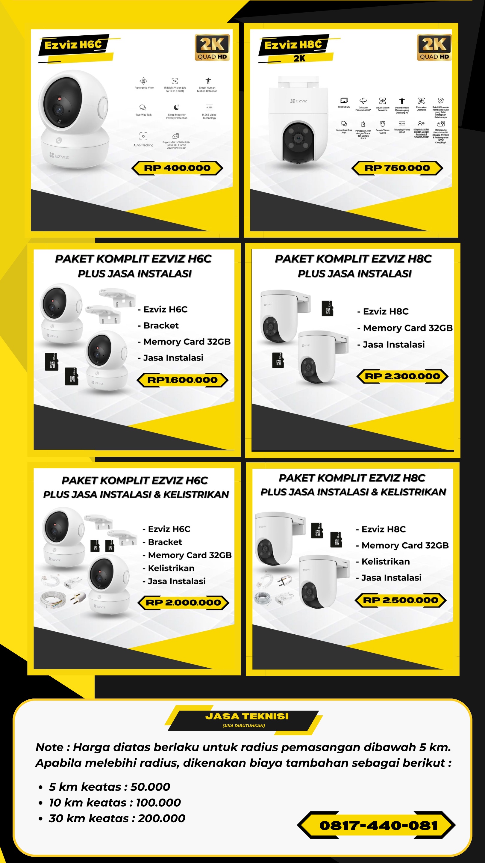 Harga 5 - Budi CCTV