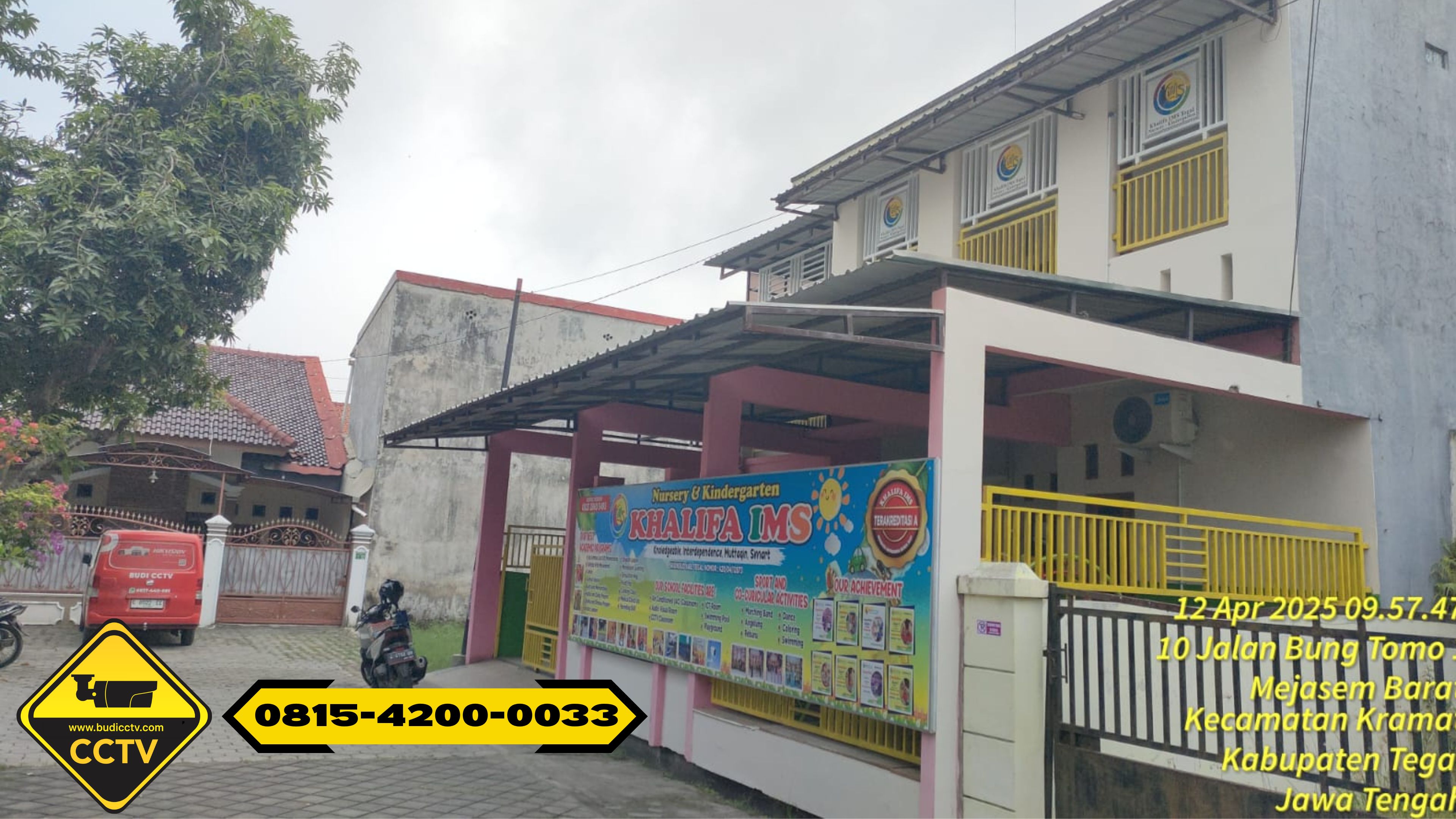 Pemasangan CCTV Hikvision 4 Channel 2MP Smart Hybrid Light + ColorVu Audio + Two Way Audio di Ruko Wilayah Pemalang