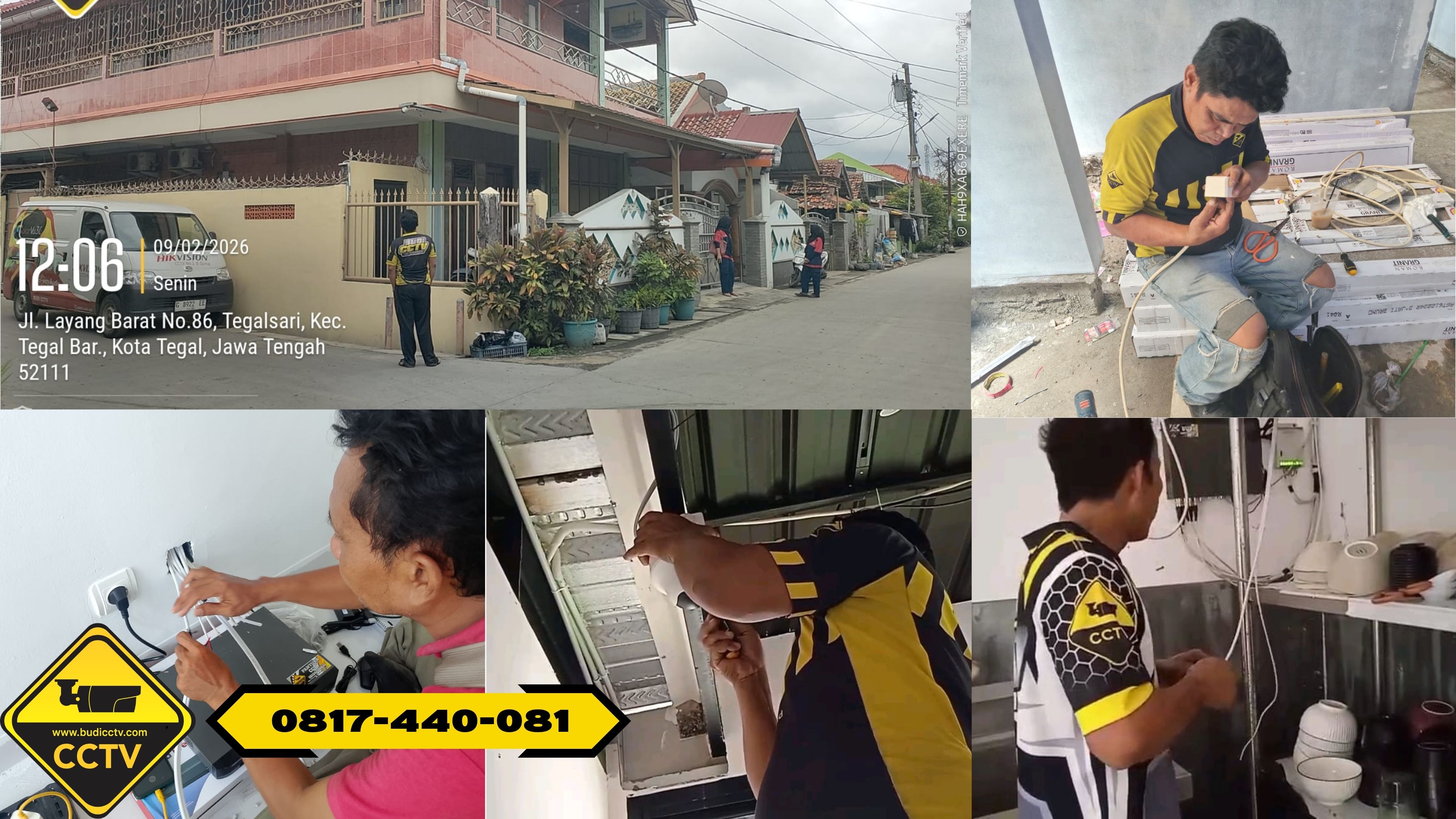 Jasa Pasang CCTV Hikvision untuk Rumah di Debongtirus, Tegal