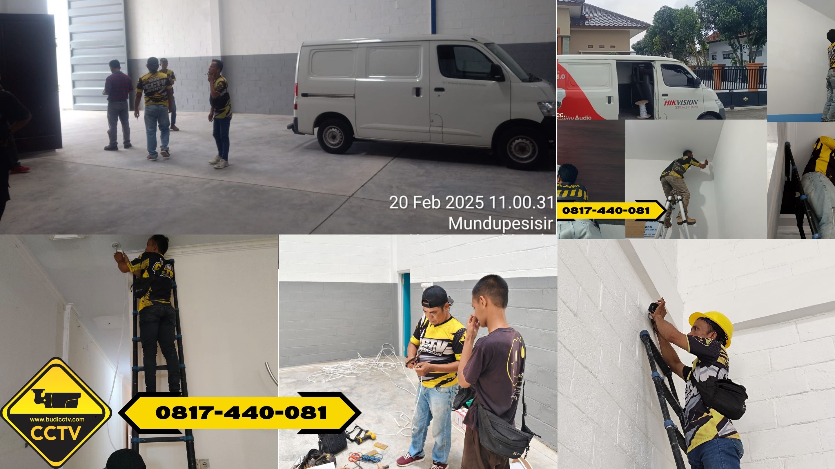 Instalasi CCTV Hikvision 16 Channel Full HD untuk Perusahaan di Slawi